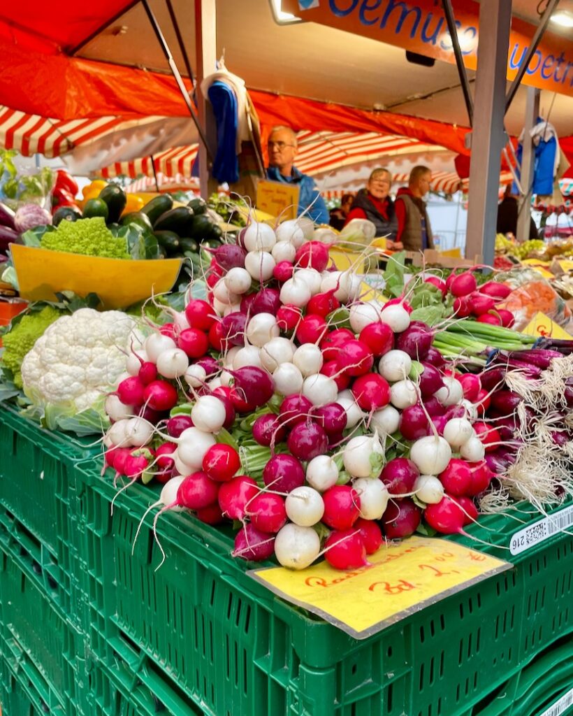 Gemüse vom Wochenmarkt