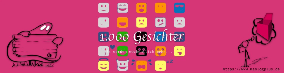 Zweites Projekt »1.000 Gesichter«.