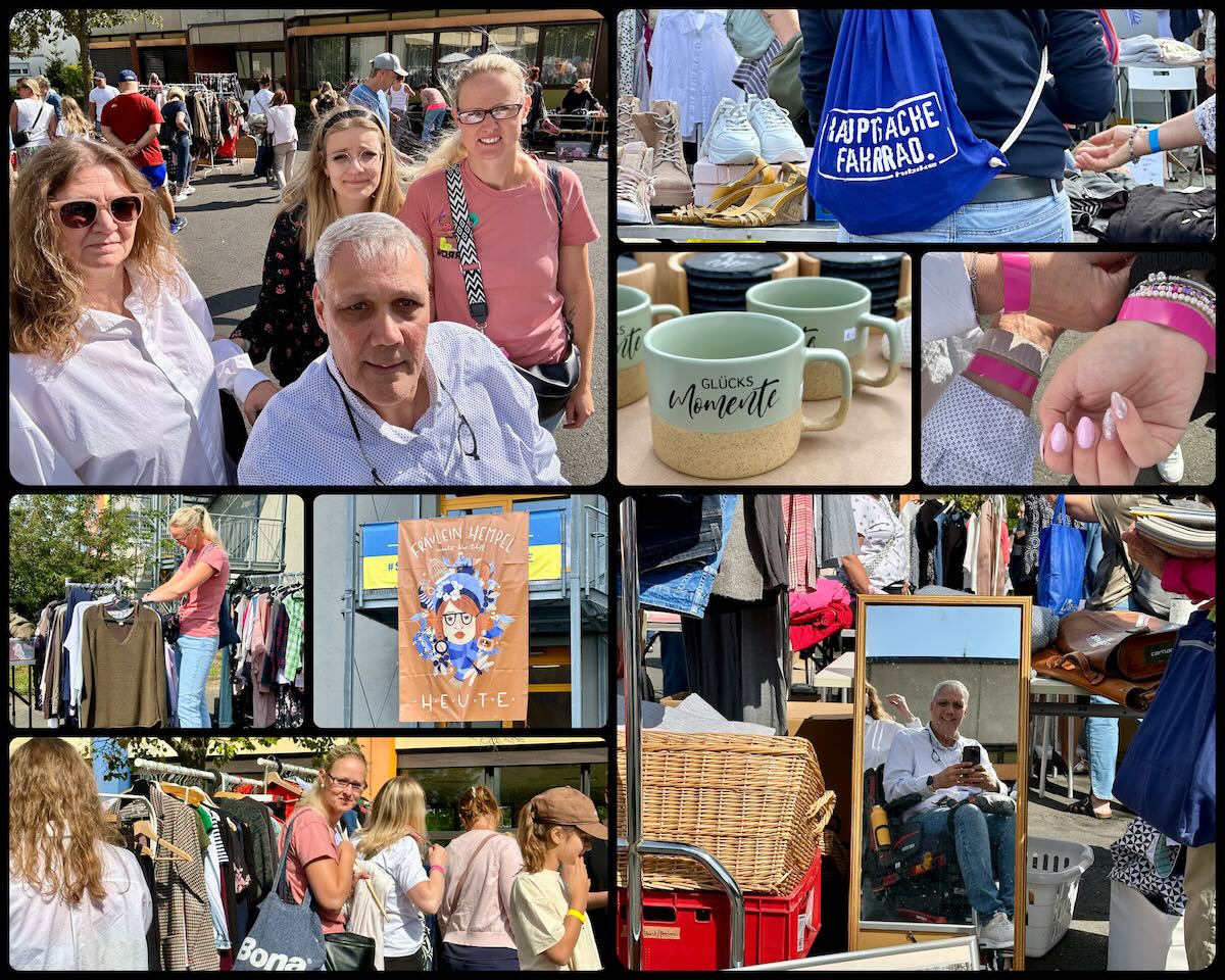 Collage-Flohmarkt