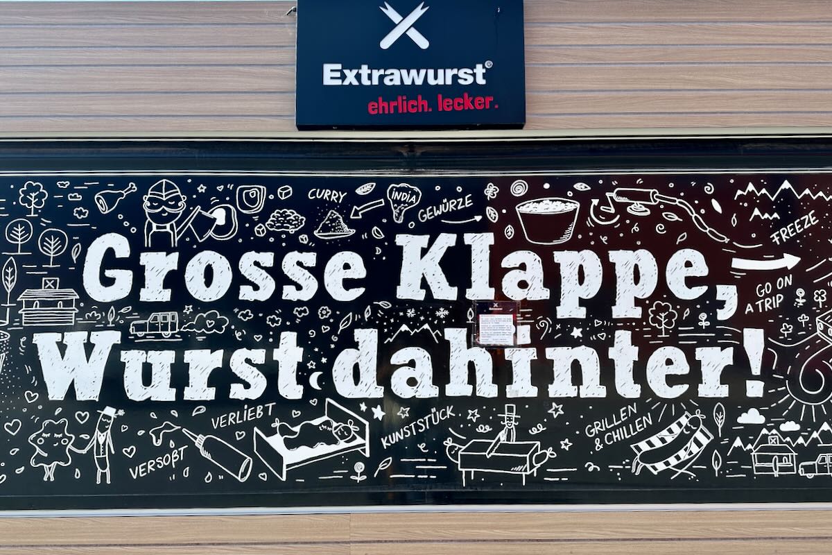 Grosse Klappe – Wurst dahinter!