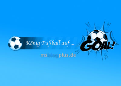 König Fußball Goal!