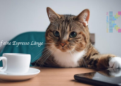 Auf eine Espresso-Länge