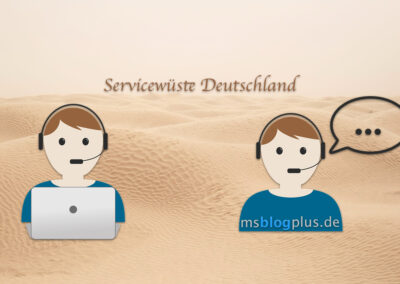 Servicewüste Deutschland