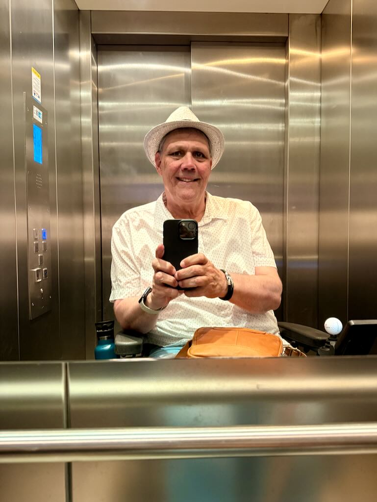 Aufzugselfie – sind voll meins!