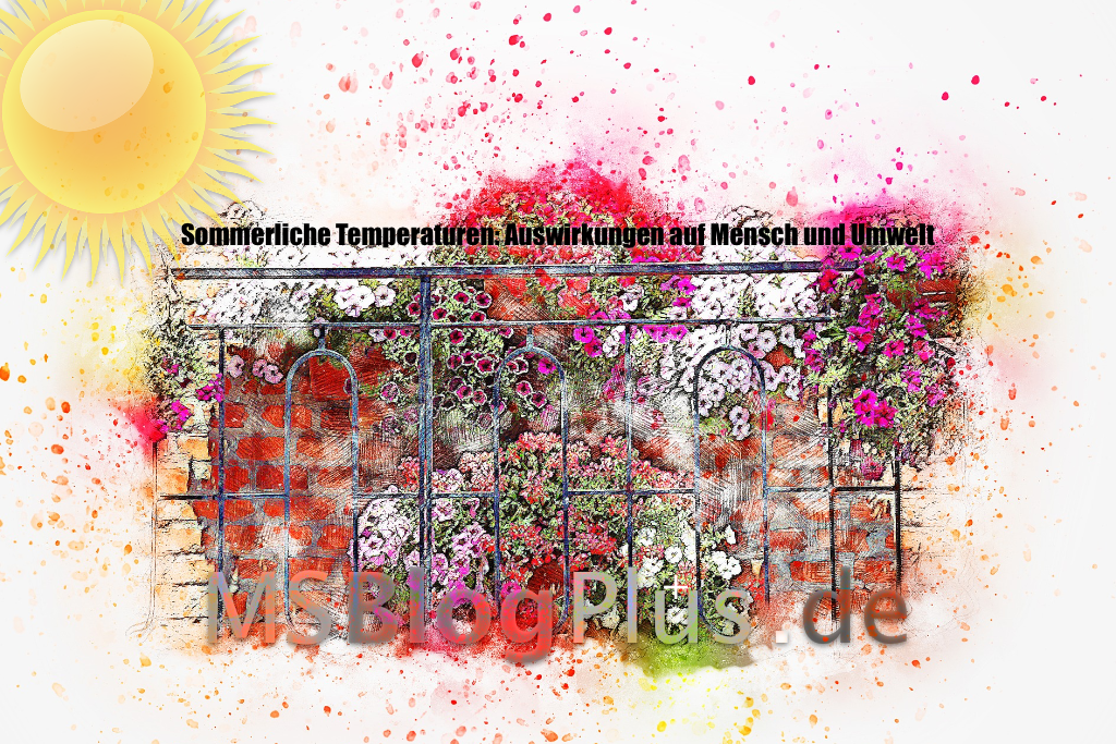 Titelbild zu Sommerliche Temperaturen: Auswirkungen auf Mensch und Umwelt