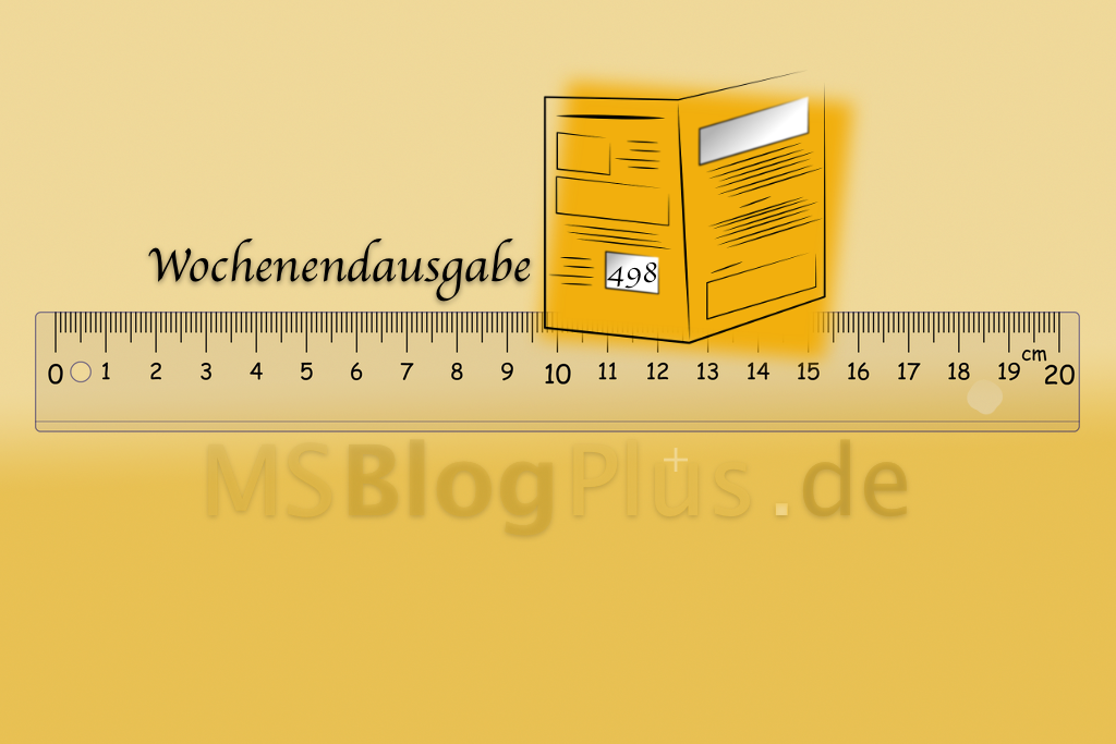 Wochenendausgabe 498