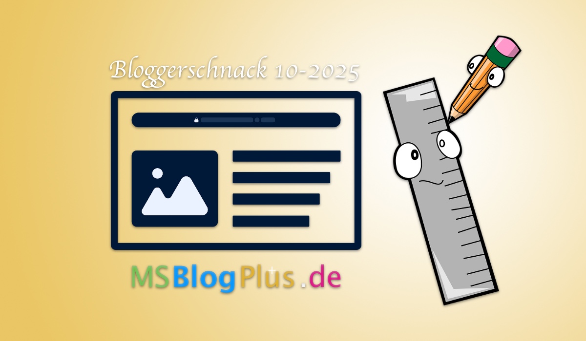 Bloggerschnack 10–2025