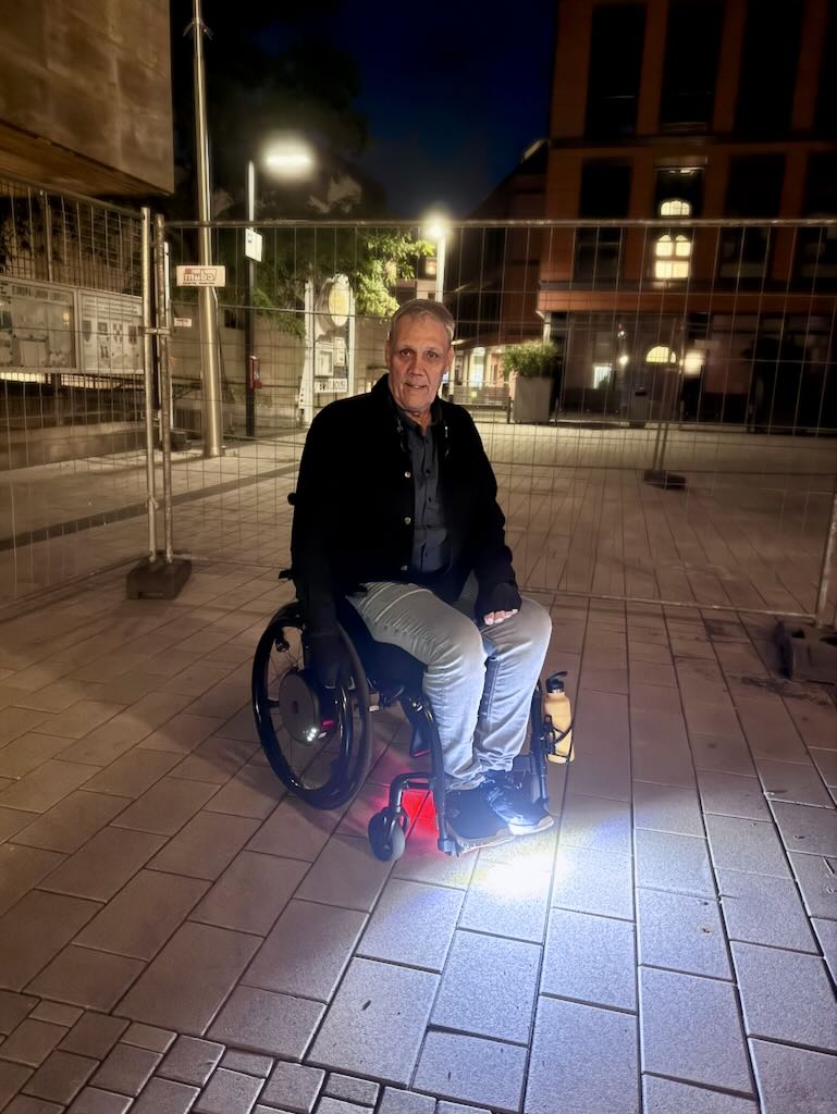 Der NANO mit Beleuchtung