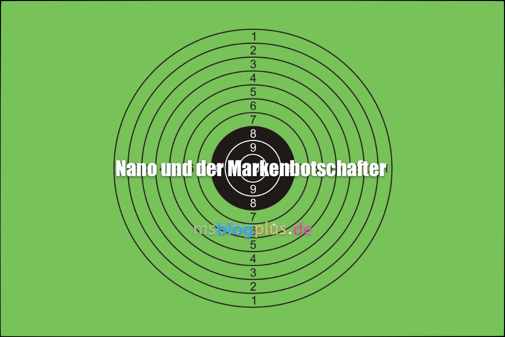 Nano und der Markenbotschafter