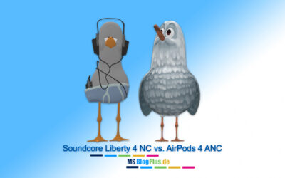 Soundcore Liberty 4 NC vs. AirPods 4 ANC