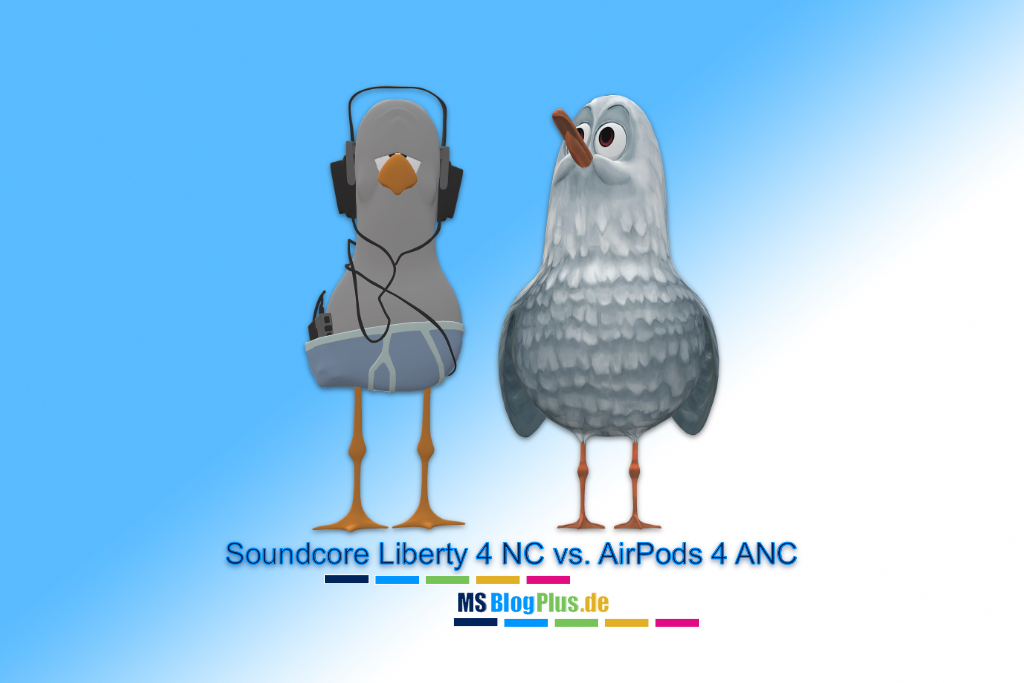 Soundcore Liberty 4 NC vs. AirPods 4 ANC Soundcore Liberty 4 NC vs. AirPods 4 ANC