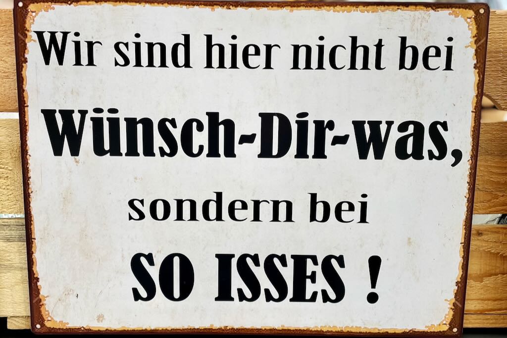 Eine letzte Plauderrunde