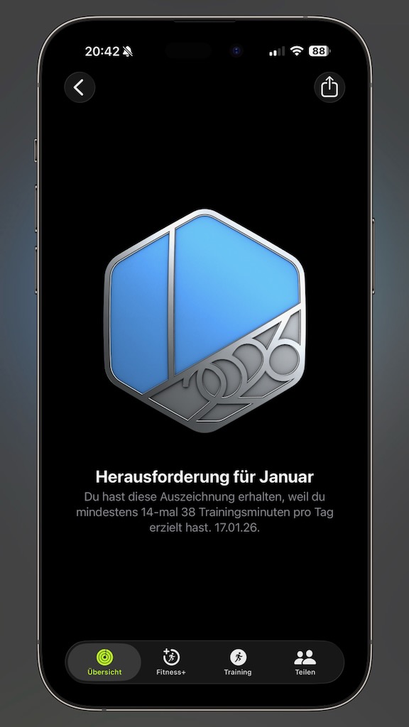 Monatliche Herausforderung