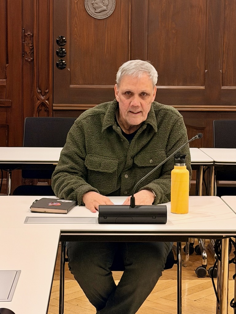 Frank, der Stellvertretende Ortsvorsteher.