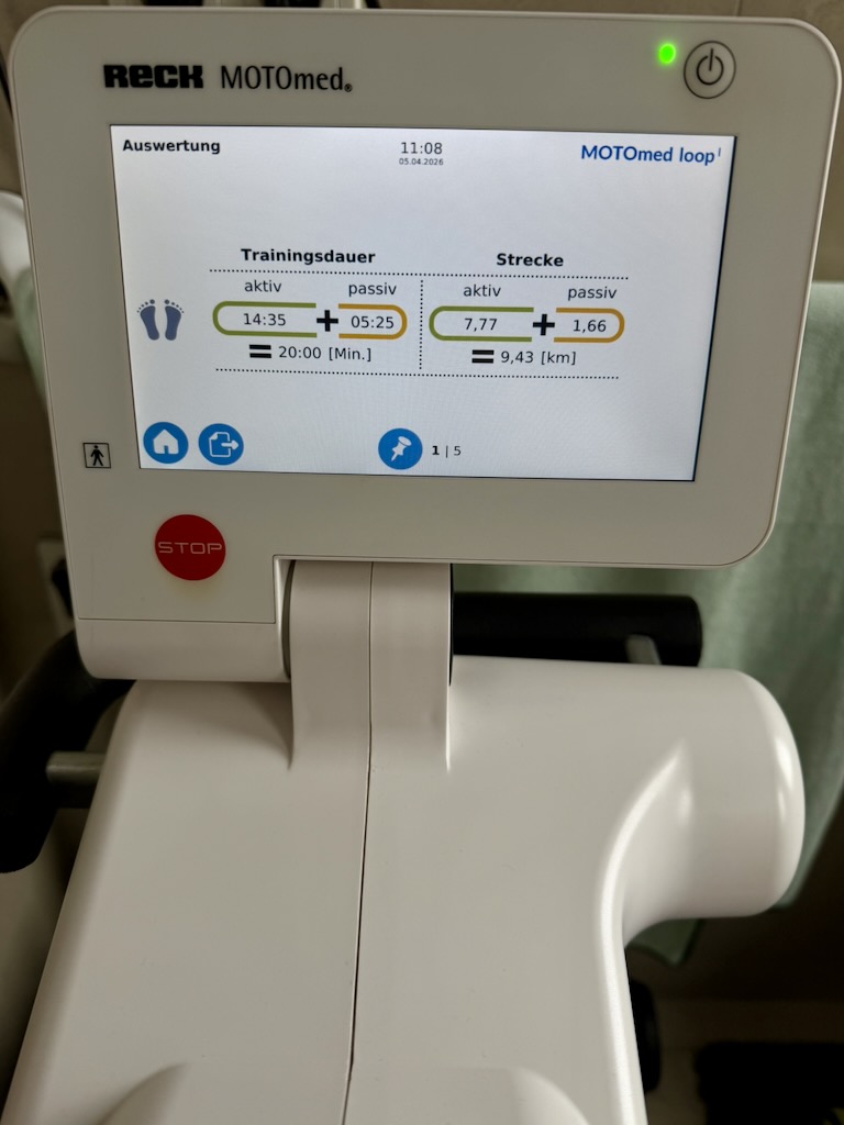 MOTOmed loop - Teildefekt!