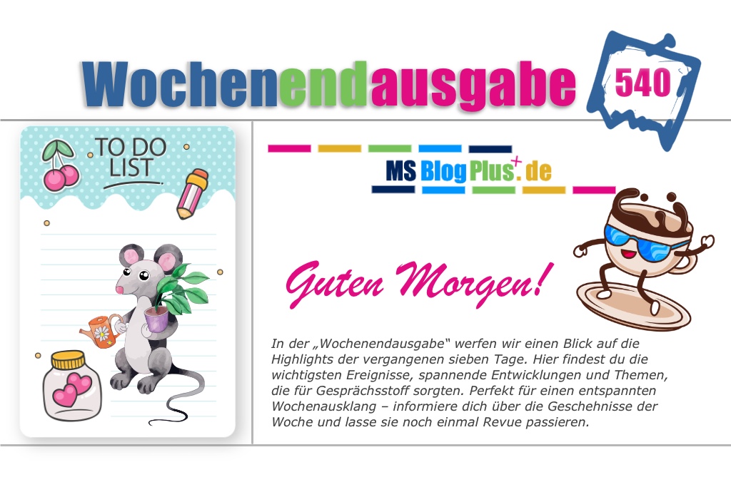 Wochenendausgabe 540