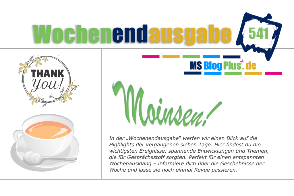 Wochenendausgabe 541