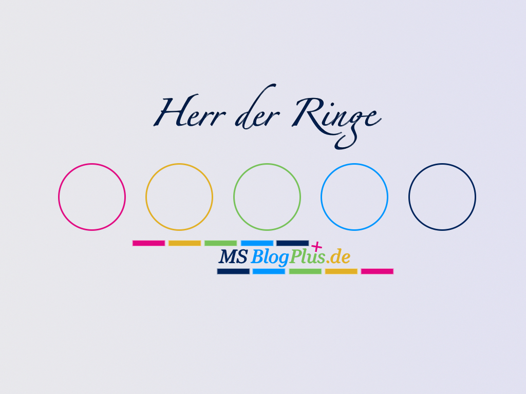 Herr der Ringe oder doch nur ein Rollstuhlfahrer?