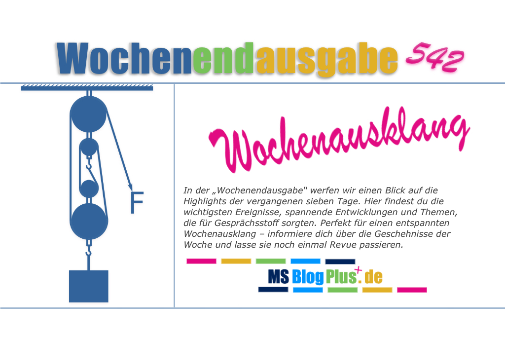 Wochenendausgabe 543