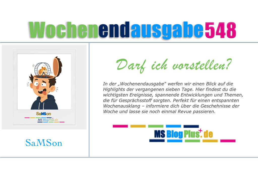 Wochenendausgabe 548