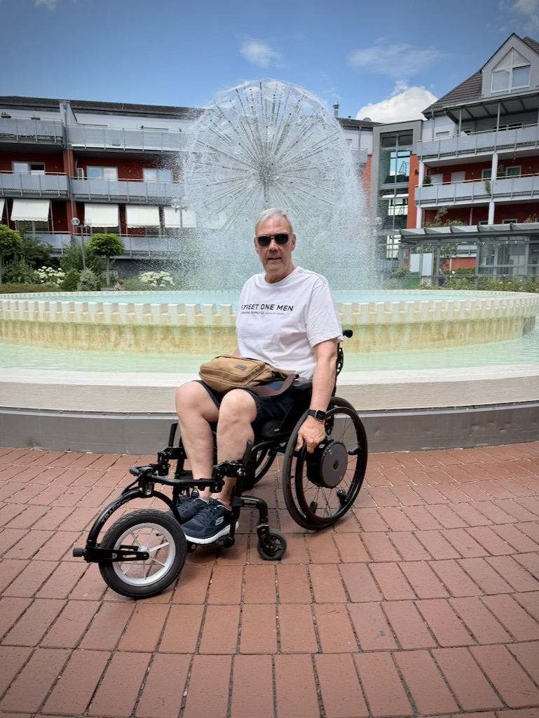 Freewheel-Rollstuhl-Vorsatzrad