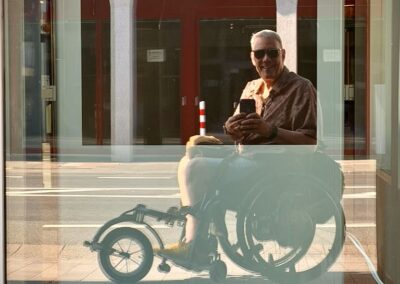 Schaufenster Spiegelung