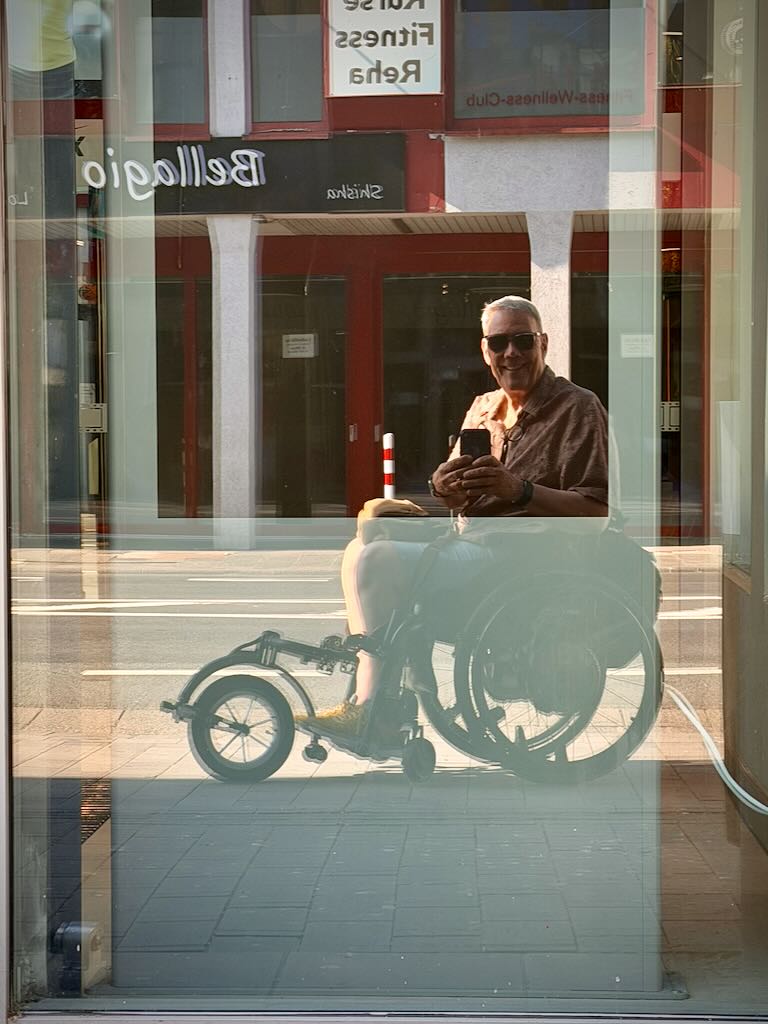 Schaufenster Spiegelung
