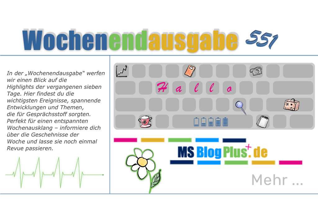 Wochenendausgabe 551