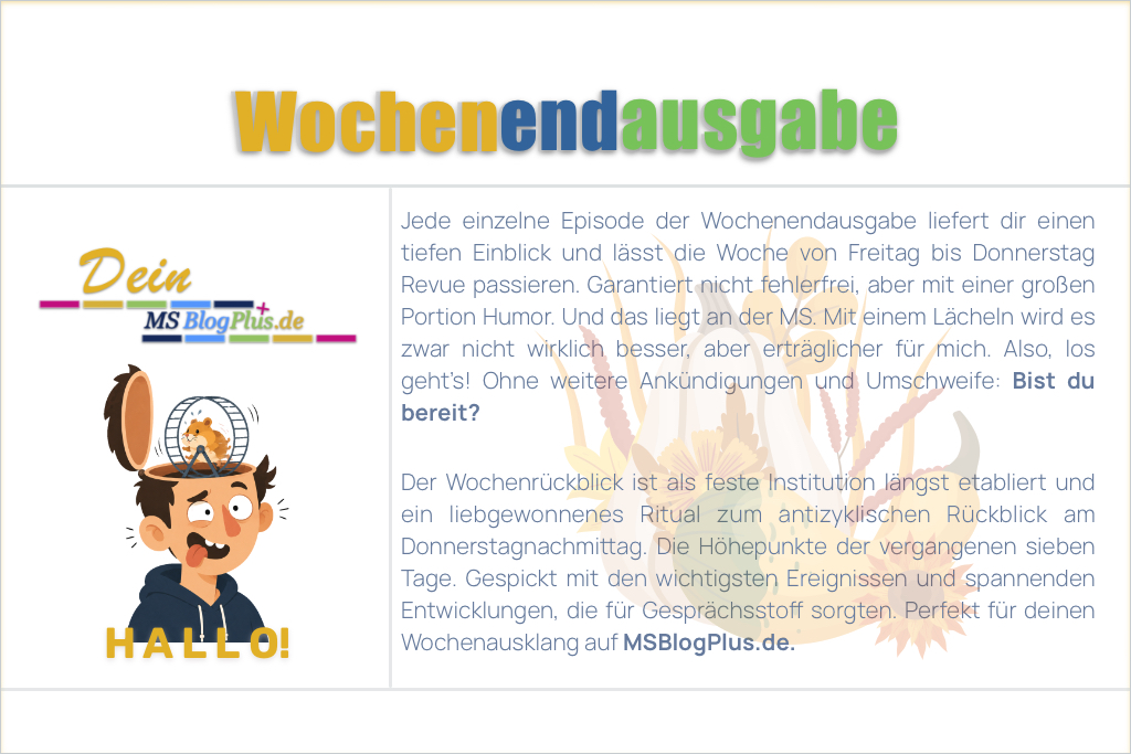 Wochenendausgabe 565